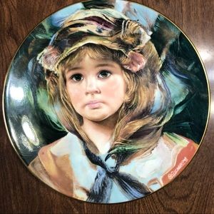 Royal Doulton Portraits of Innocence Angelica by Francisco Masseria 1982 Plate